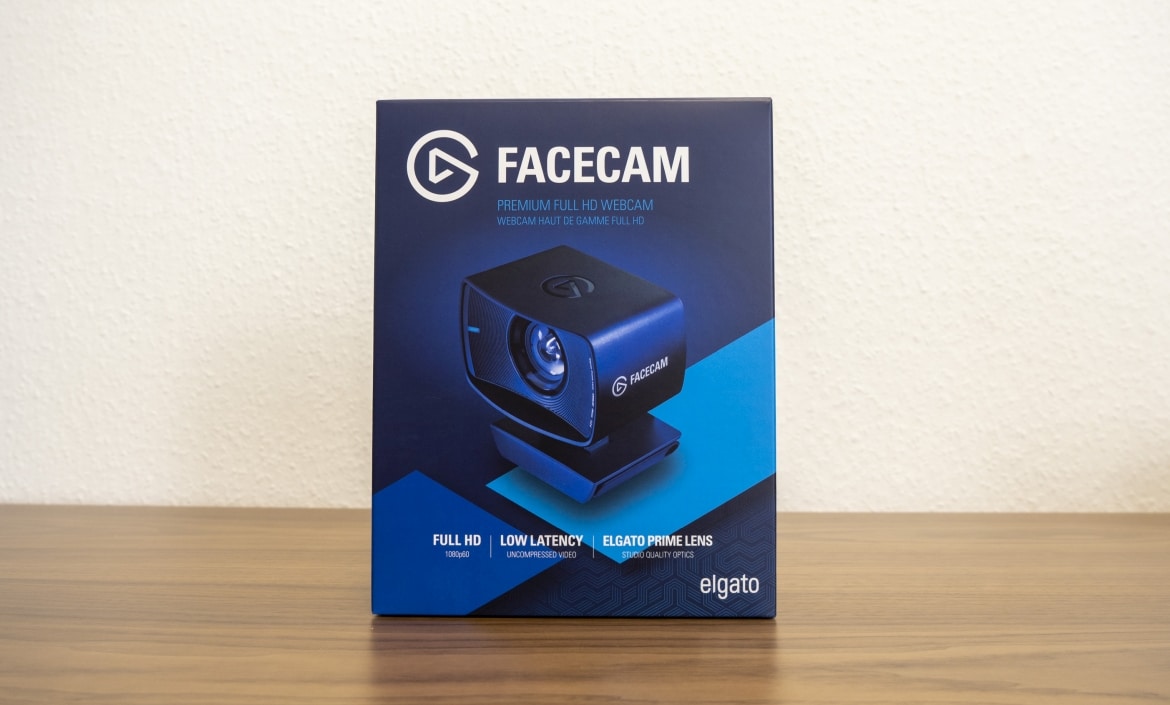 Bild der Verpackung der Elgato Facecam