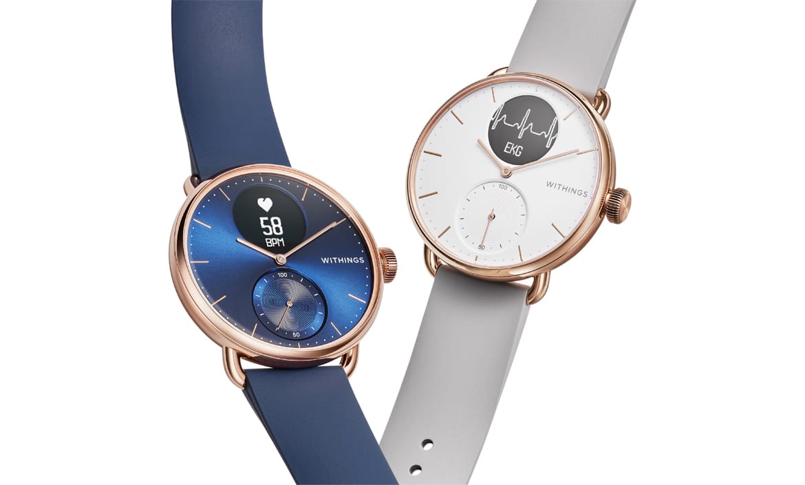 Bild der Withings ScanWatch in Rose Gold