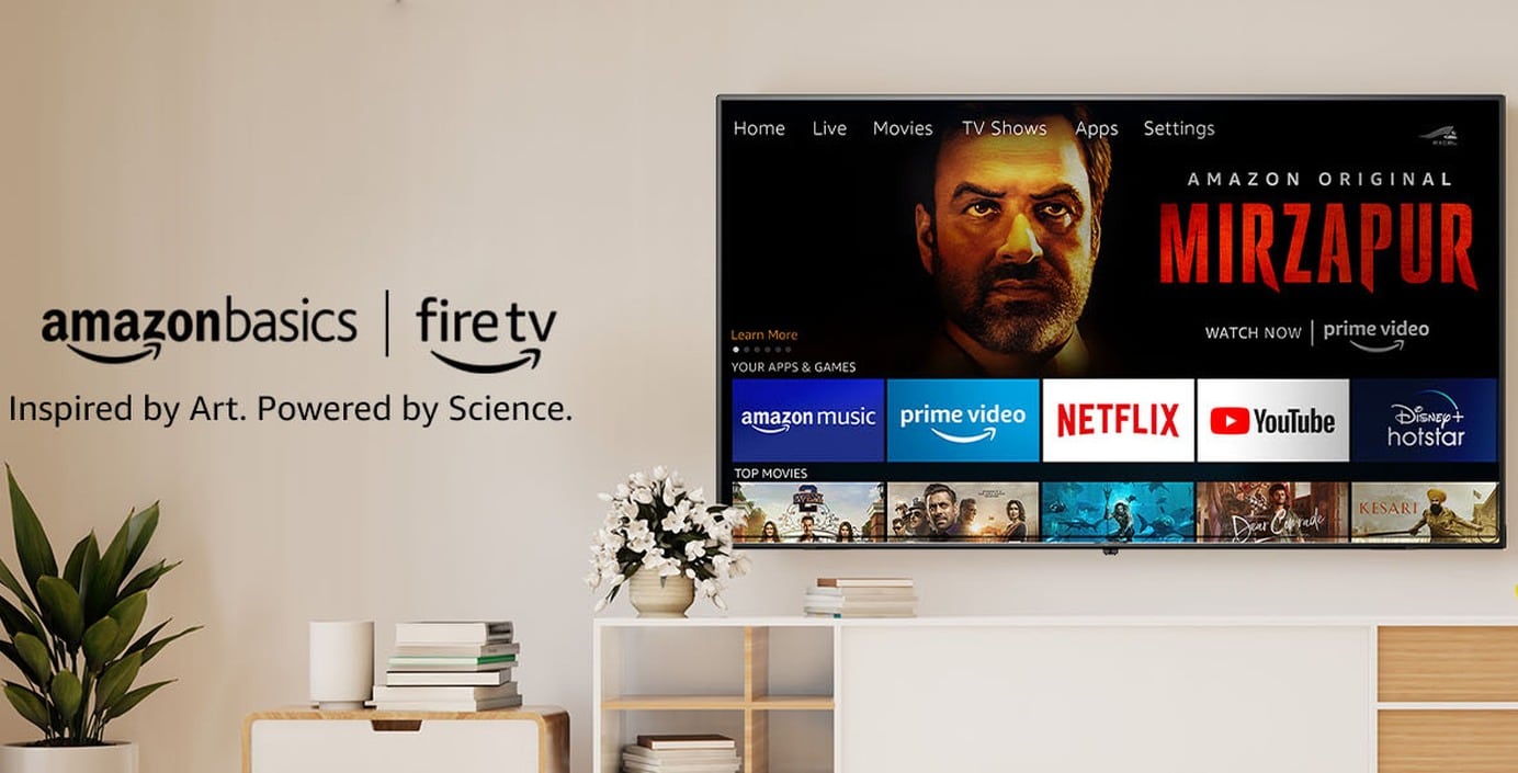 Amazon Basics Smart TV Indien