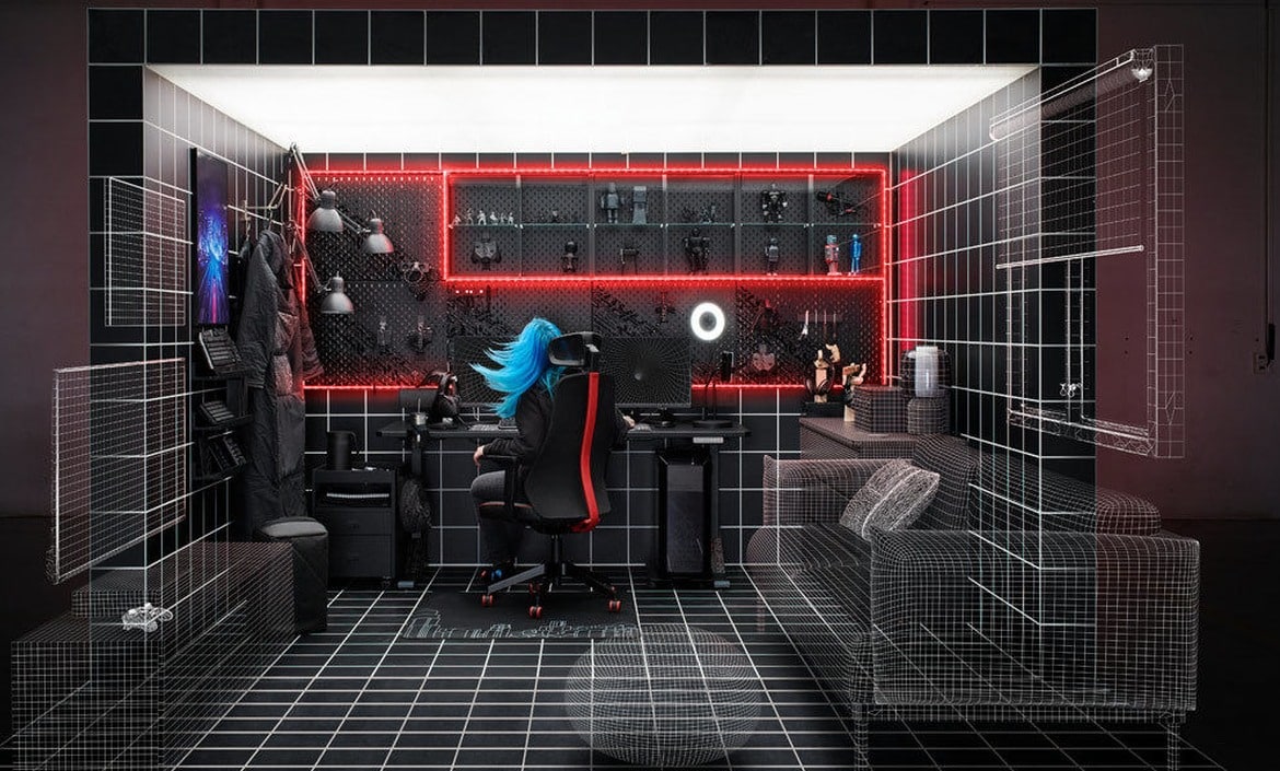 Ikea und Asus ROG Gaming-Möbel