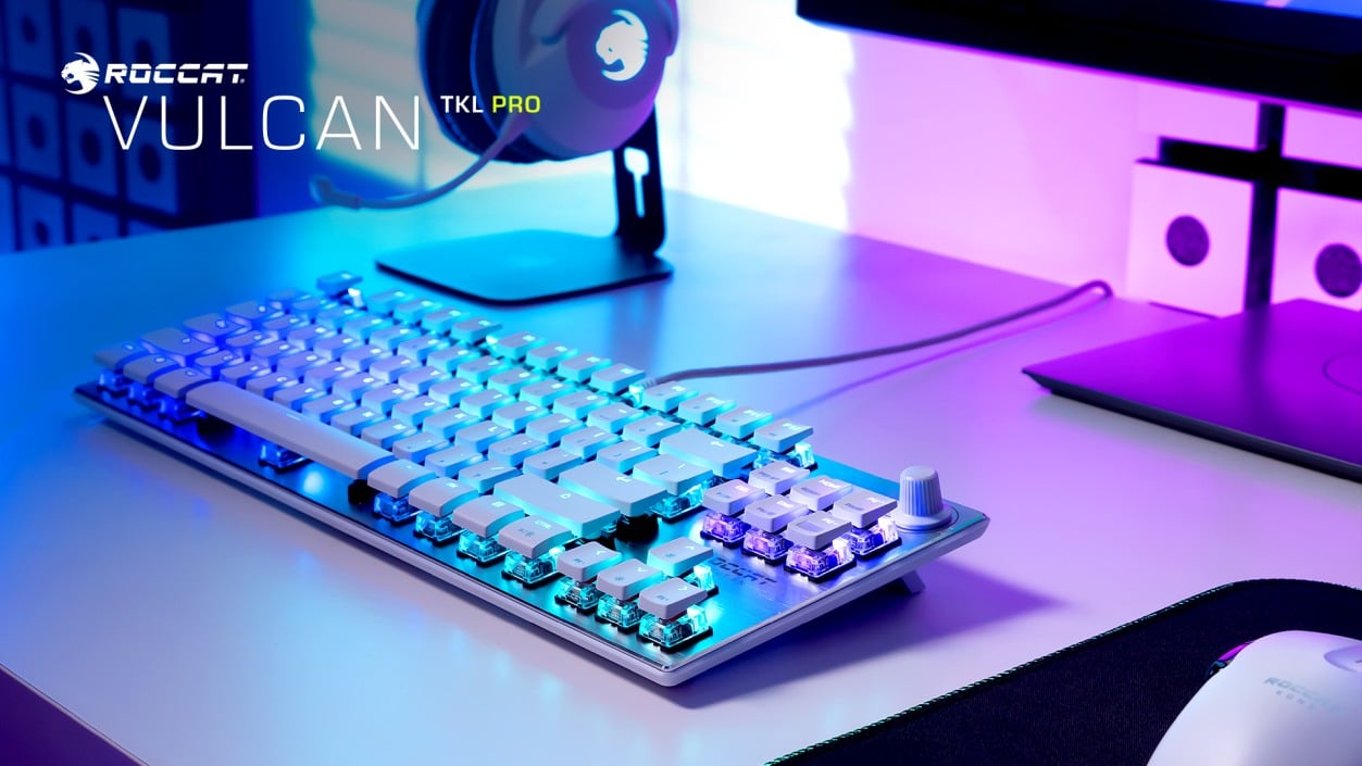 Roccat Vulcan TKL Pro Arctic White