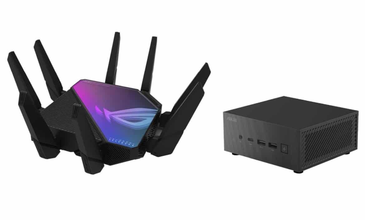 ASUS Mini-PC PN52 & PN64 und ROG Rapture GT-AXE16000