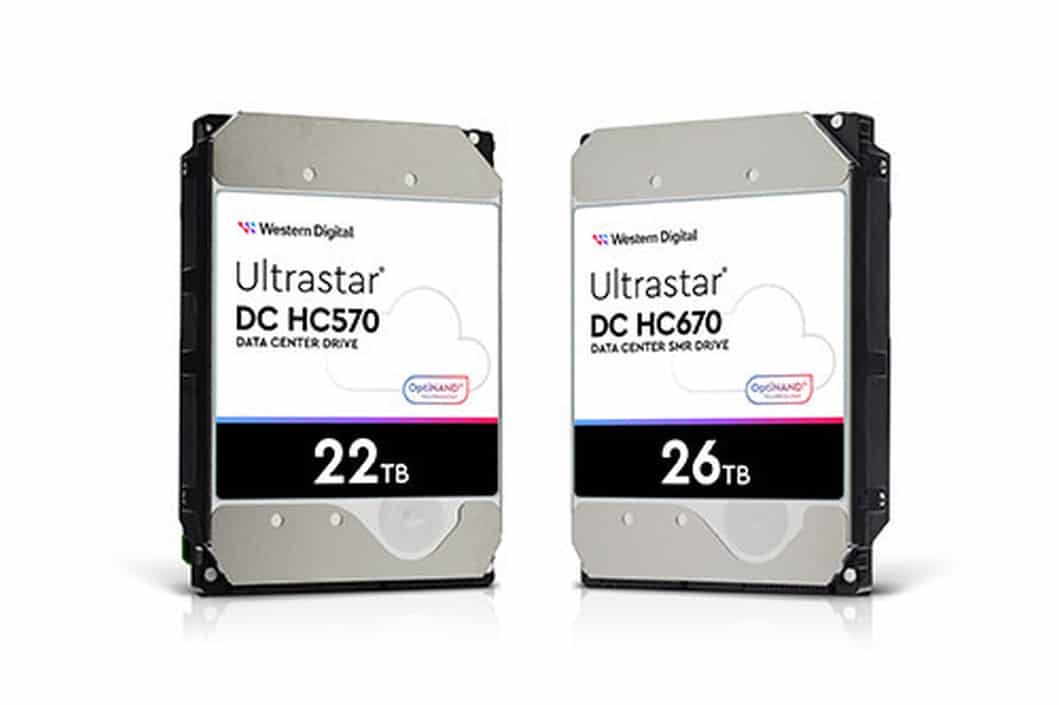 Western Digital UltraStar DC HC570 und HC670
