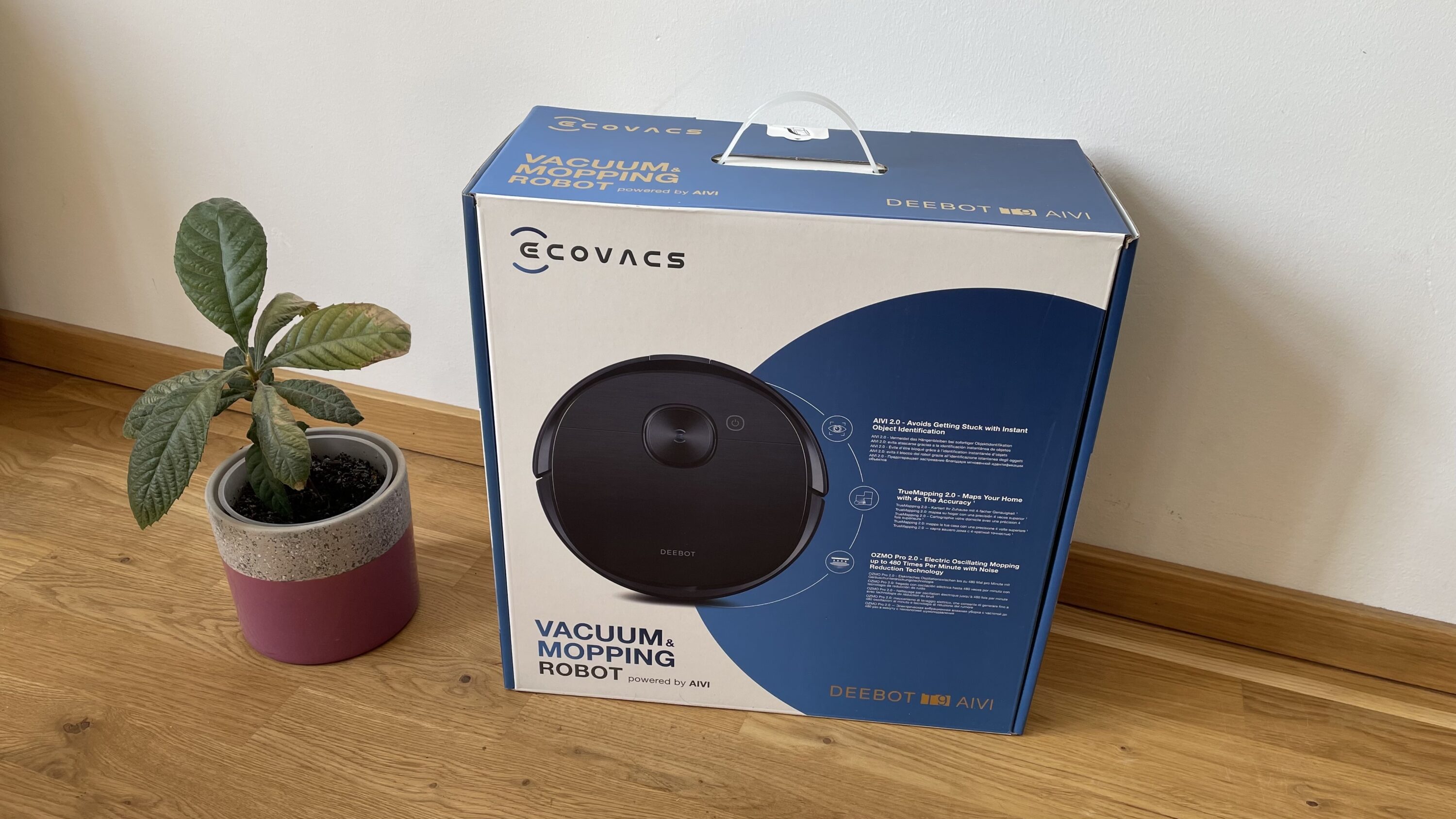 Ecovacs Deebot T9 AIVI Verpackung