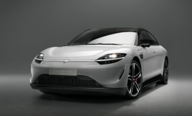 Sony Honda Mobility: Bild zeigt den Konzeptwagen Sony Vision-S 01