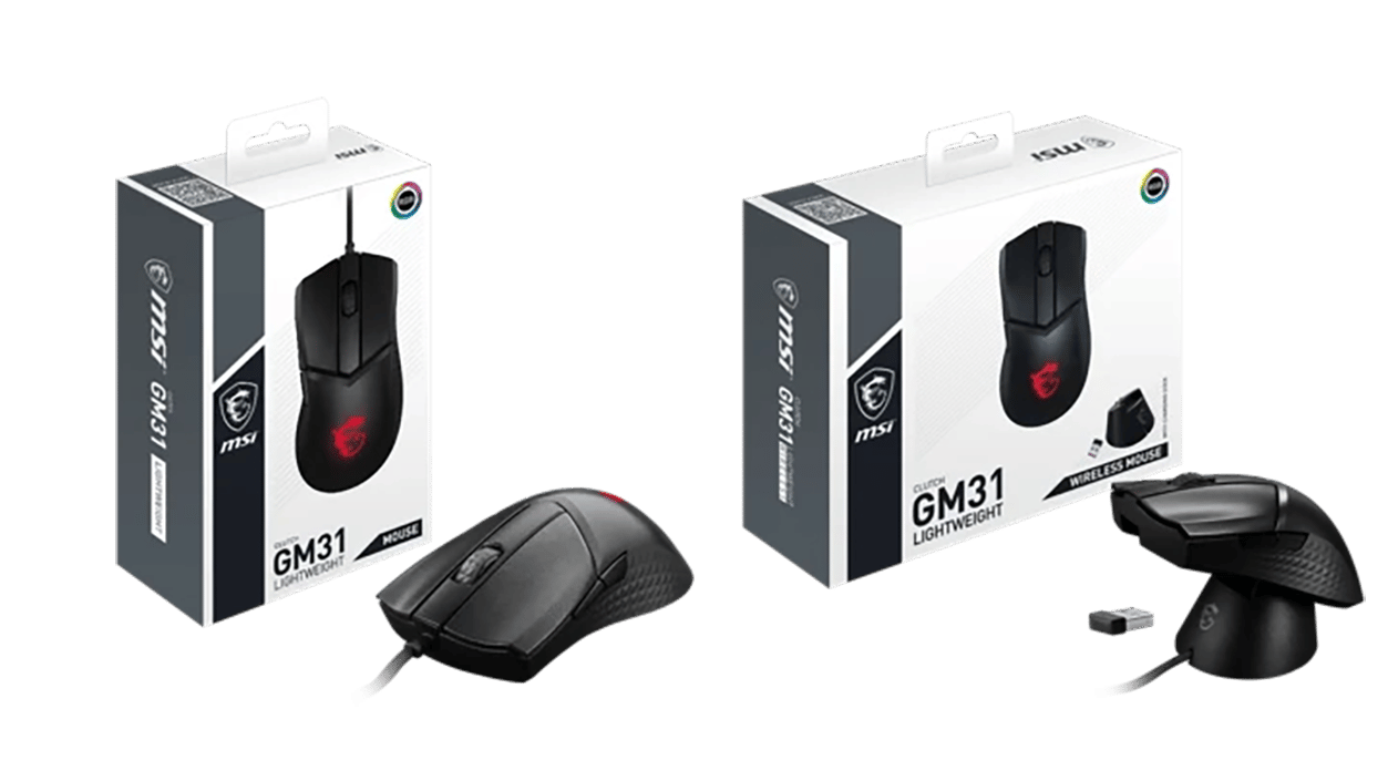 MSI Clutch GM31 Lightweight-Serie