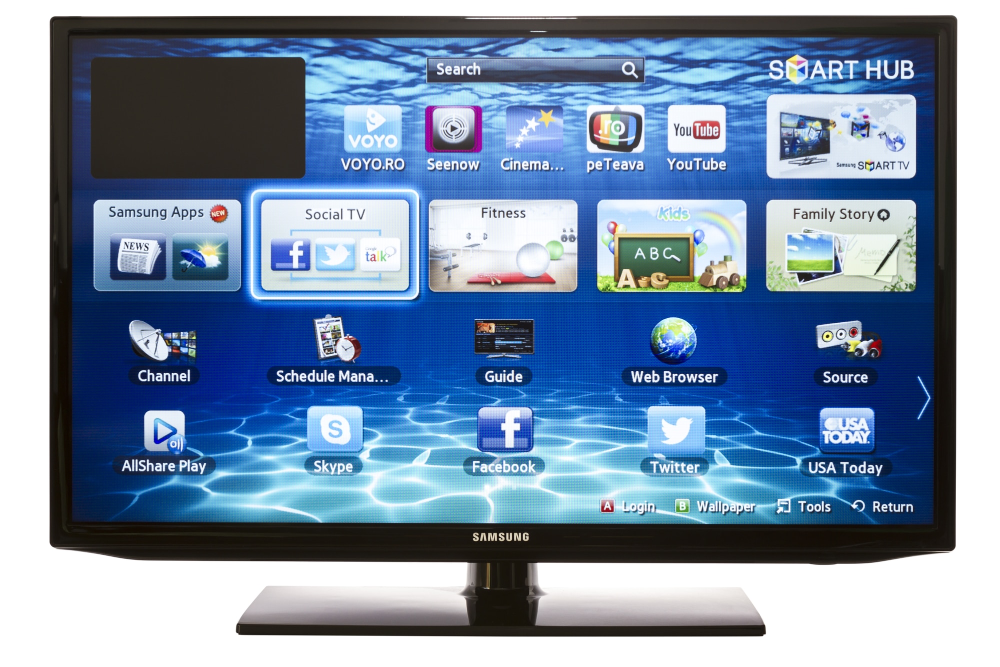 Samsung TV Sprachassistent