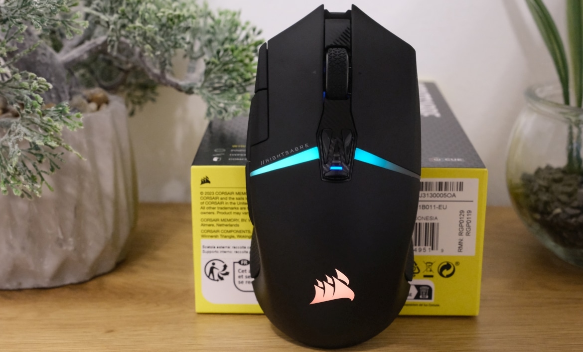 Corsair Nightsabre Wireless Test