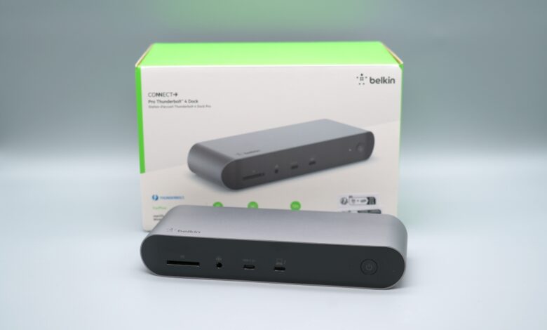 Belkin Connect Thunderbolt 4 Dock Pro Test