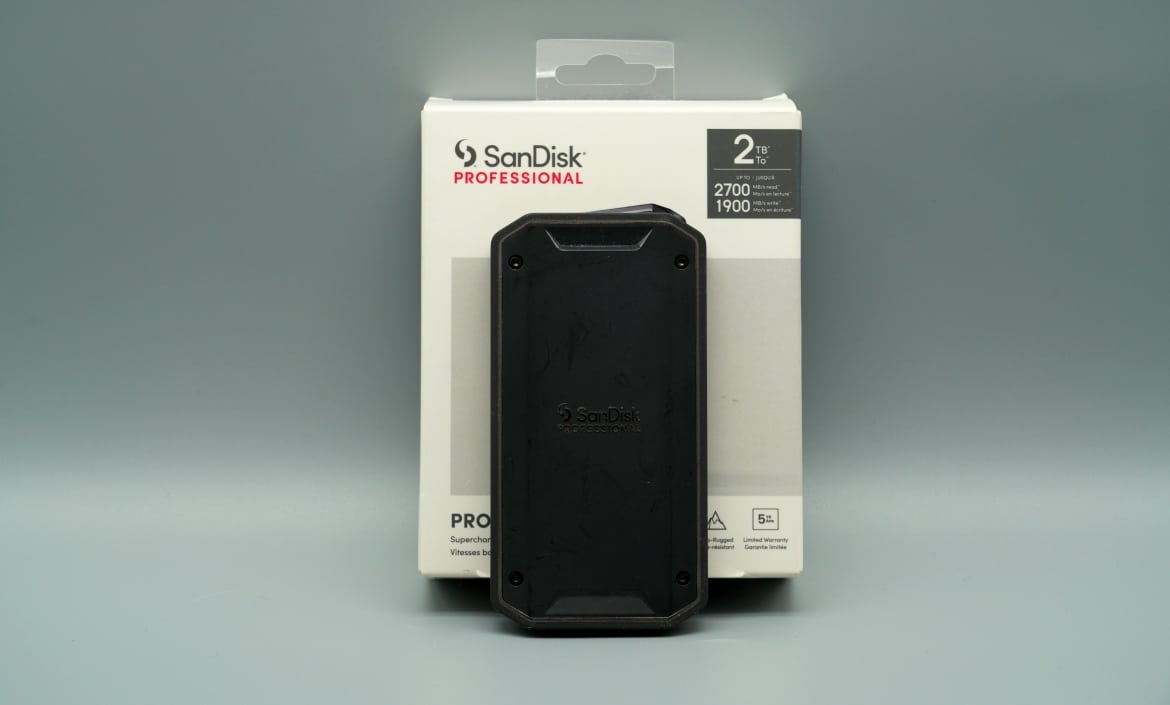 Sandisk Professional Pro-G40 SSD Test