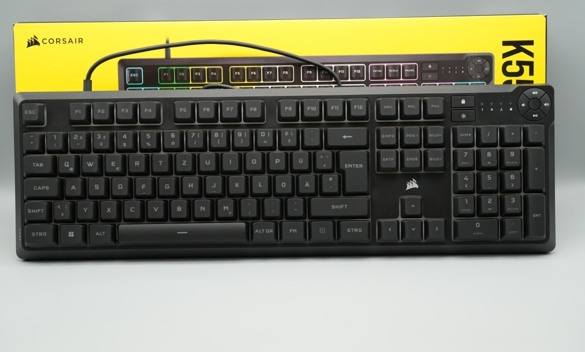 Corsair K55 Core Test