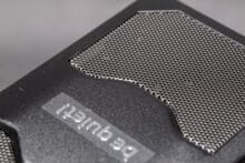 Close-up of mesh cover
