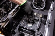 Applying the be quiet! thermal paste