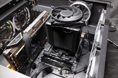 Silent Wings 4 fan before attachment to the tower cooler of the Dark Rock 5