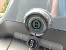 This is fitted with a rubber cover.