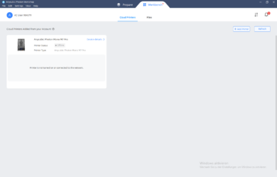 The workshop overview in the Anycubic Photon Workshop