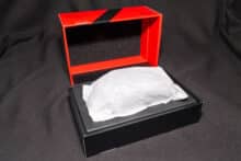 The M68 Wireless wrapped in paper