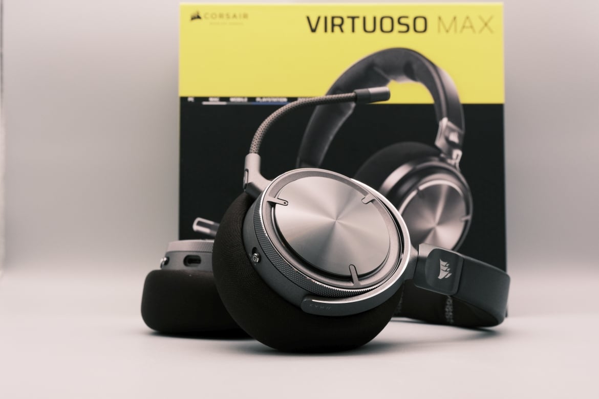 Corsair Virtuoso MAX Wireless Test