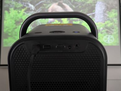 The sound is useful, but sometimes tends to overdrive.