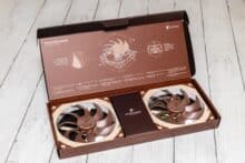 Two Noctua NF-A14x25 G2 PP in one large package