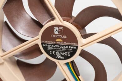 Noctua NF-A14x25 G2 LS PWM from behind