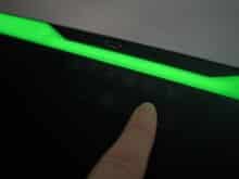 The softbuttons react quickly to inputs.