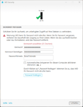 WD Security: Encryption I.