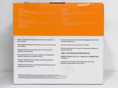 Back of the packaging