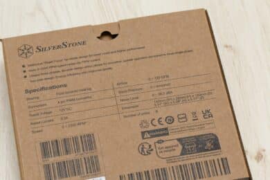 Silverstone Shark Force 140 Rear packaging