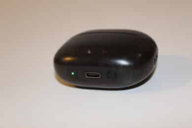 Aurvana Ace 2 charging case bottom