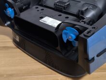 Underside of the propellers