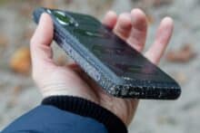 Sandy outdoor smartphone