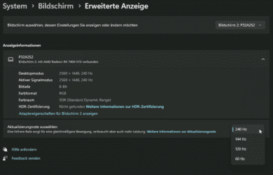 Windows 11: Extended display