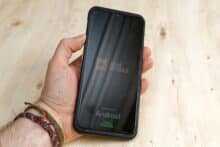 AGM H Max in one hand