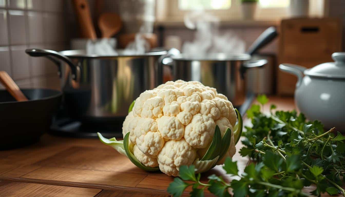 cooking cauliflower
