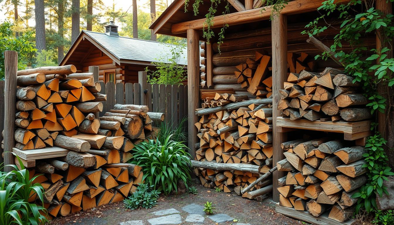 firewood storage ideas