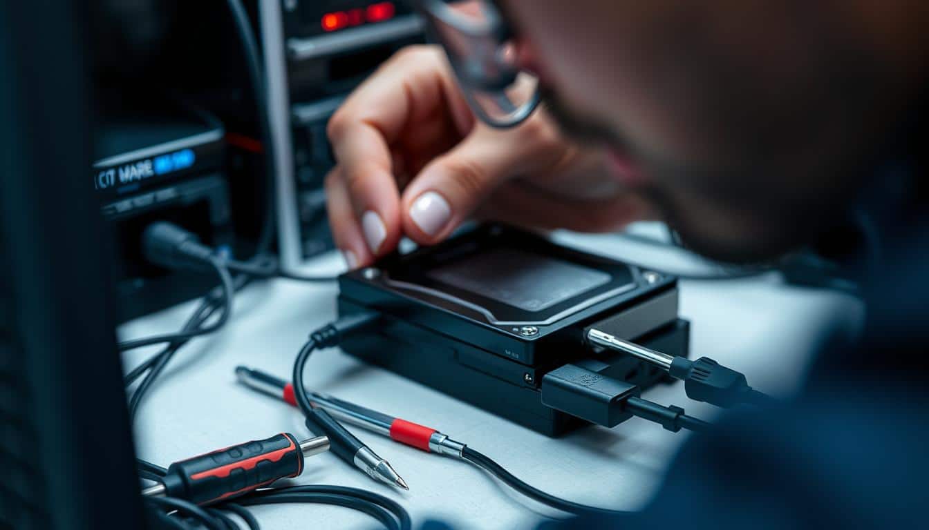 external hard disk is not recognized