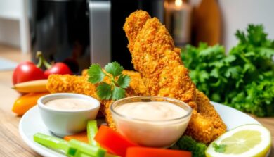 fish sticks hot air fryer