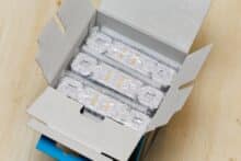 Fan in the packaging