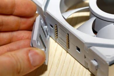 Cable is attached to Lian Li Uni Fan SL Wireless LCD