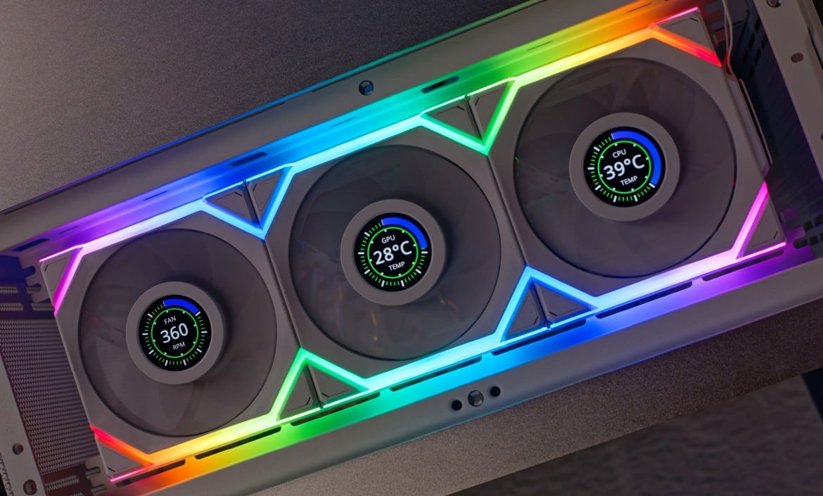 Lian Li Uni Fan SL Wireless Test