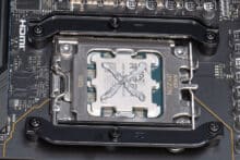 MX-6 thermal paste applied to AMD processor