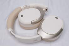 The W830NB lying flat when folded up