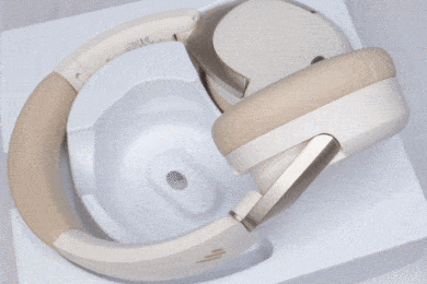 Inclined ear cups of the Edifier W830NB