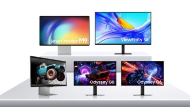 CES 2025 Samsung monitors