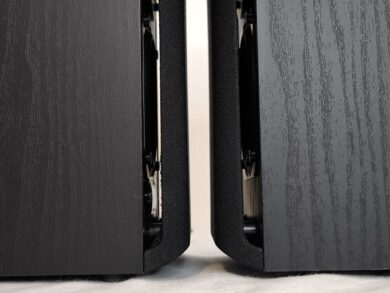 Covering the speakers