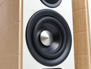 3.75" woofer/midrange driver with aluminum cone