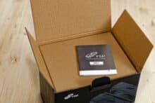 View of the accessories box