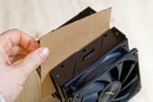 Cardboard strips in FSP MP7 Black