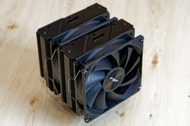 FSP MP7 Black twin tower cooler